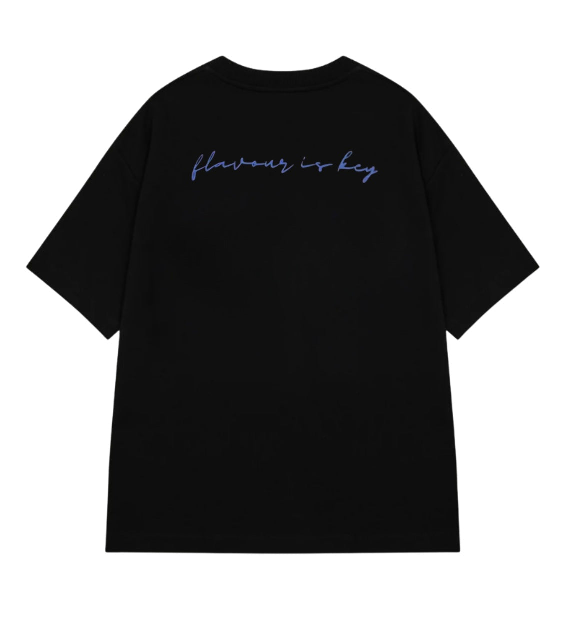 FLVRCITY ‘XVI I MM’ BLACK/BLUE T-SHIRT.